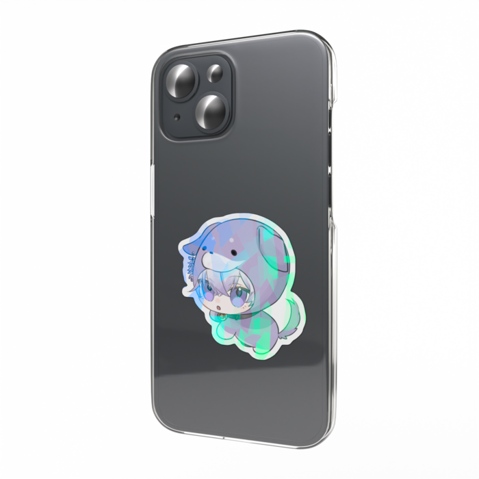 ホログラムスマホステッカー - 縦