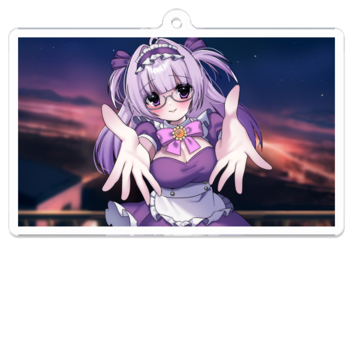 アクリルキーホルダー - 70 x 70 (mm)
