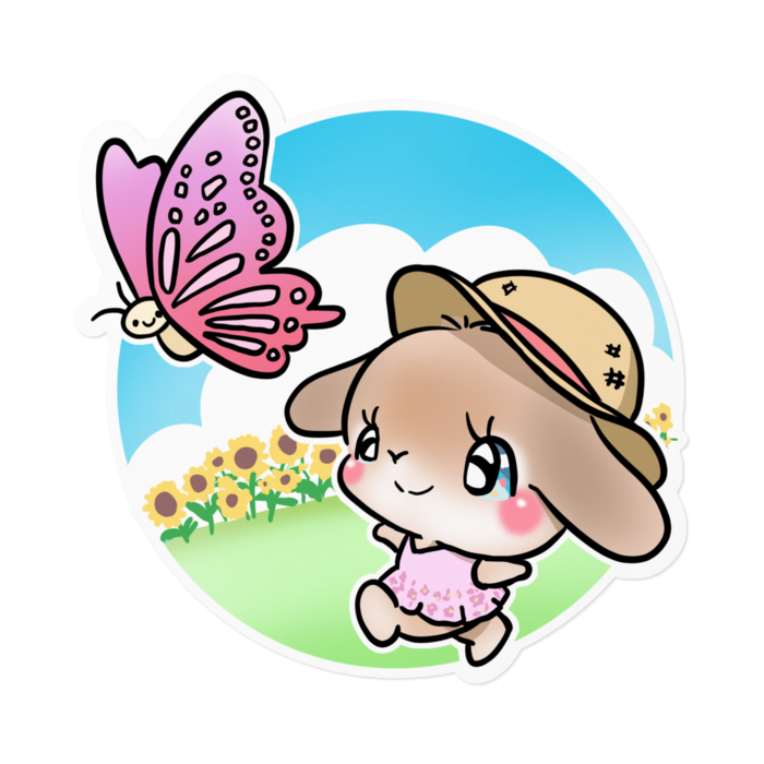 ステッカー - 160 x 160 (mm)