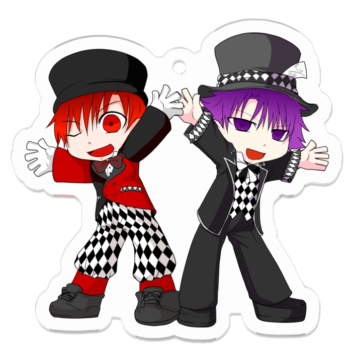 アクリルキーホルダー - 50 x 50 (mm)