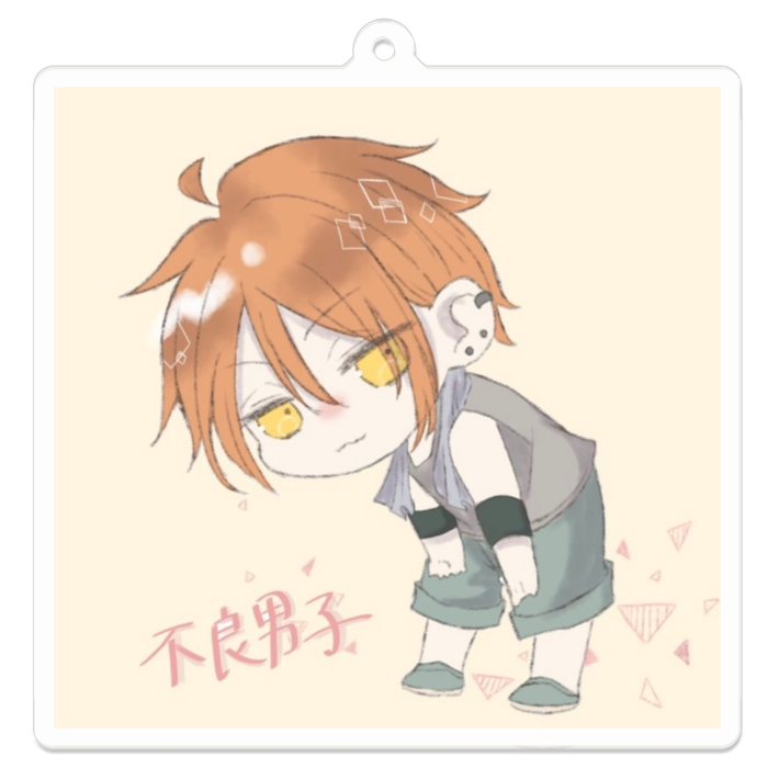 アクリルキーホルダー - 70 x 70 (mm)