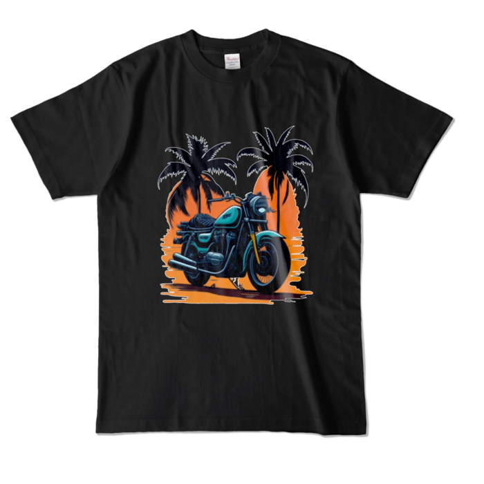 カラーTシャツ - L - ブラック (濃色)