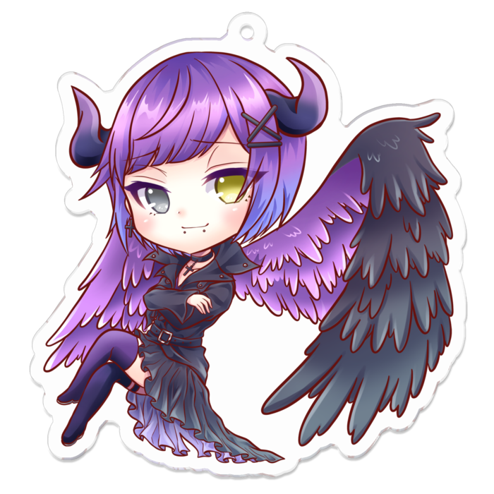 アクリルキーホルダー - 70 x 70 (mm)