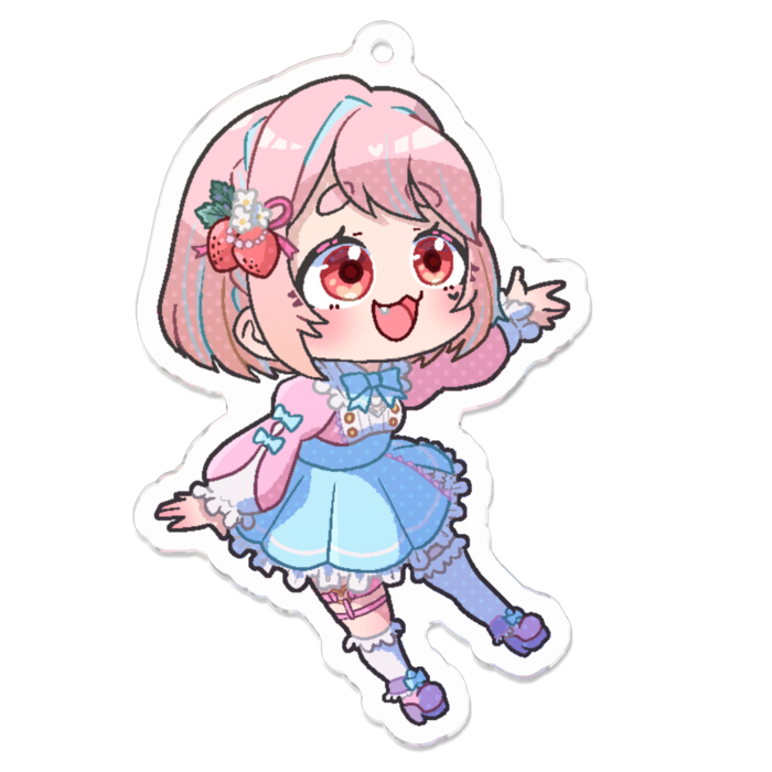 アクリルキーホルダー - 70 x 70 (mm)
