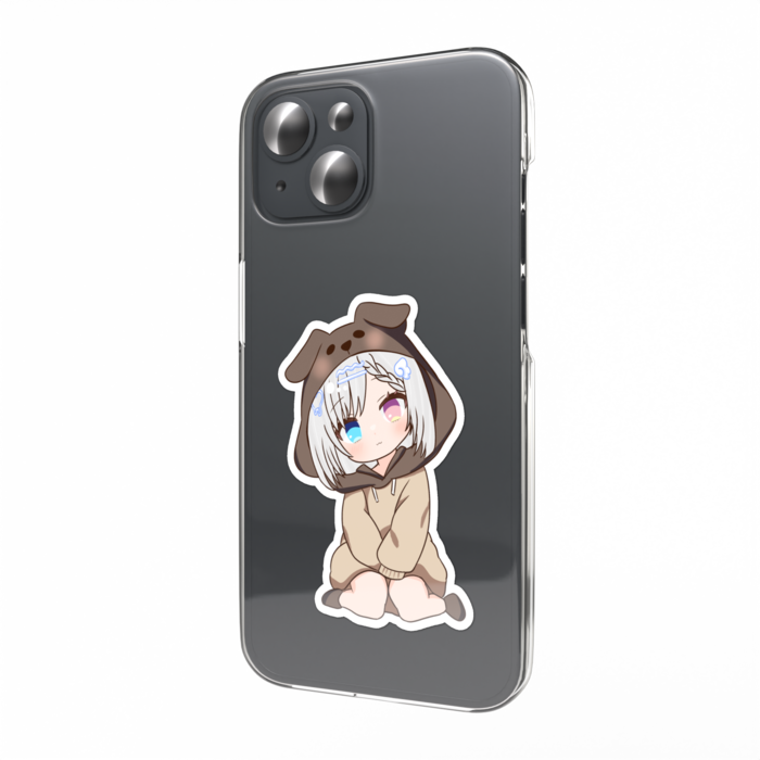 スマホステッカー(いぬ)