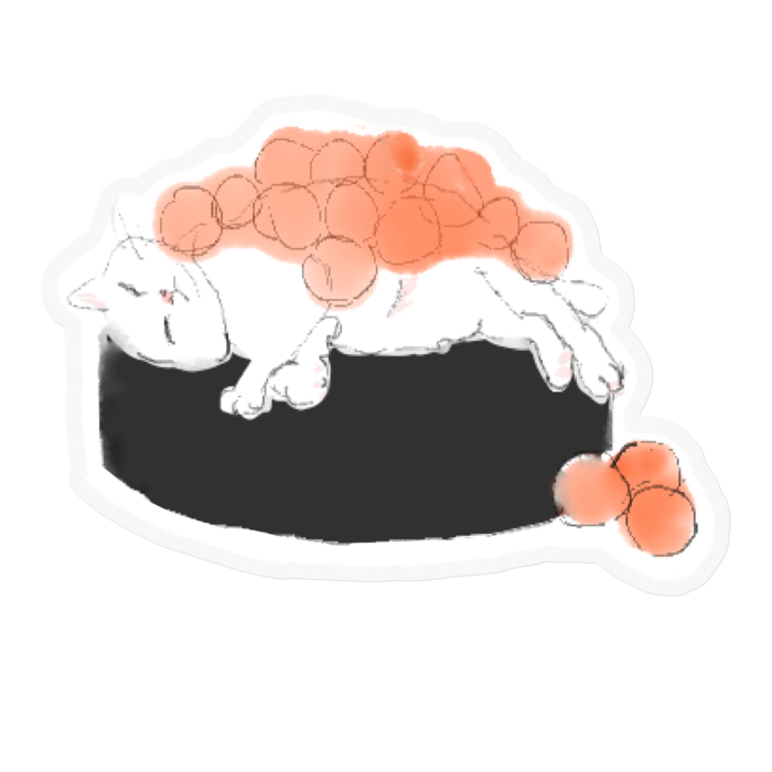 ステッカー - 100 x 100 (mm)