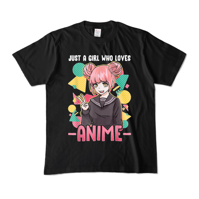 カラーTシャツ - M - ブラック (濃色)