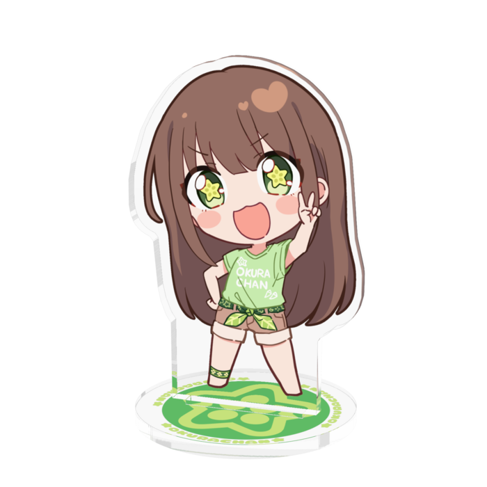 JSおくらちゃん - 70x70mm