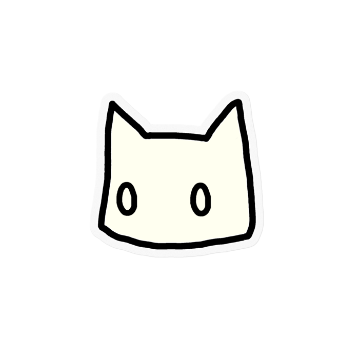ステッカー - 100 x 100 (mm)
