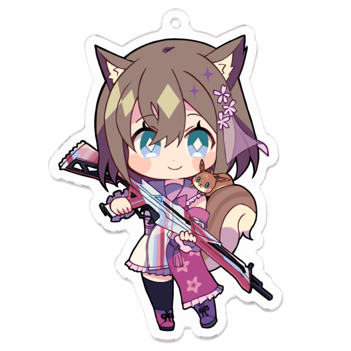 アクリルキーホルダー - 70 x 70 (mm)