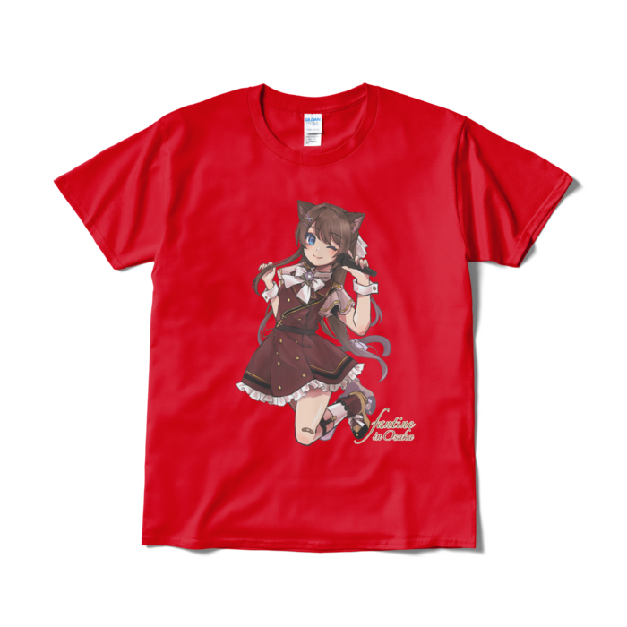 Tシャツ(短納期) - L - レッド