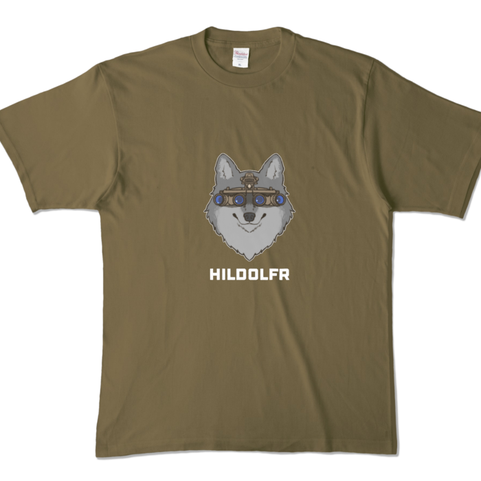 カラーTシャツ - XL - オリーブ (濃色)