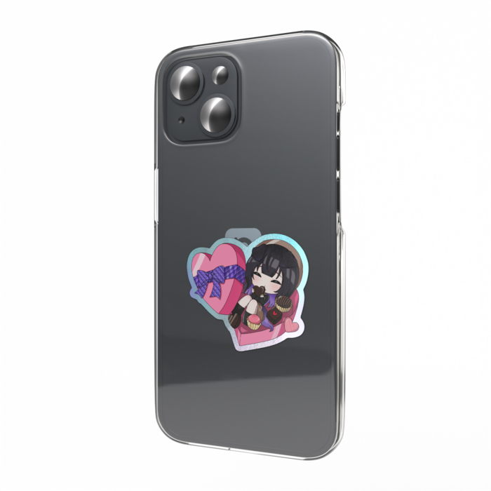 オーロラスマホステッカー - 縦