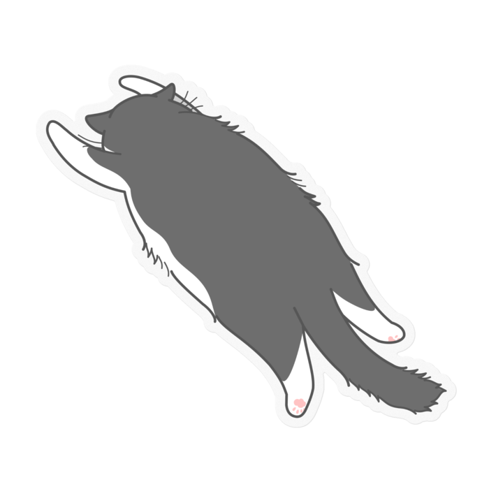 ステッカー - 100 x 100 (mm)クリア