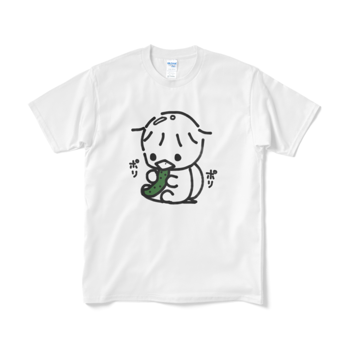 シンプルなかっぱTシャツ(短納期) - M - ホワイト