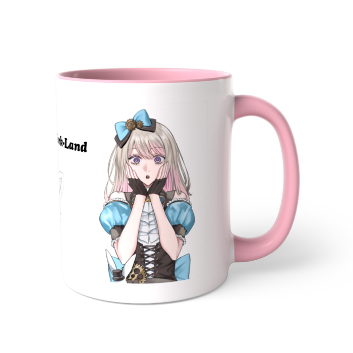 ツートンカラーマグカップ - 直径 8.2cm / 高さ 9.5cm