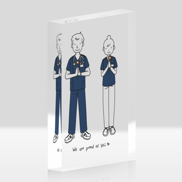 アクリルブロック - 100x148mm