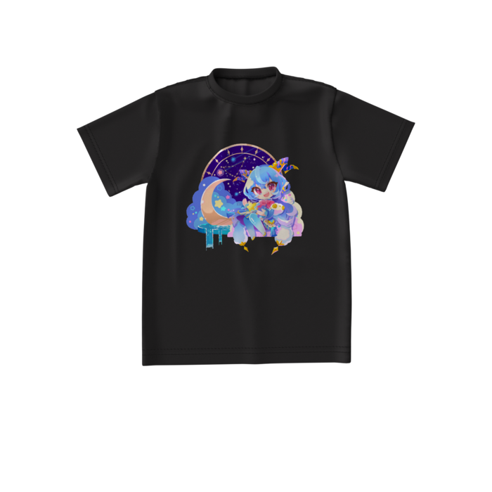 【黒】ビッグシルエットTシャツ - S 