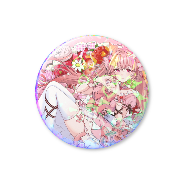 ホログラム缶バッジ - 56mm