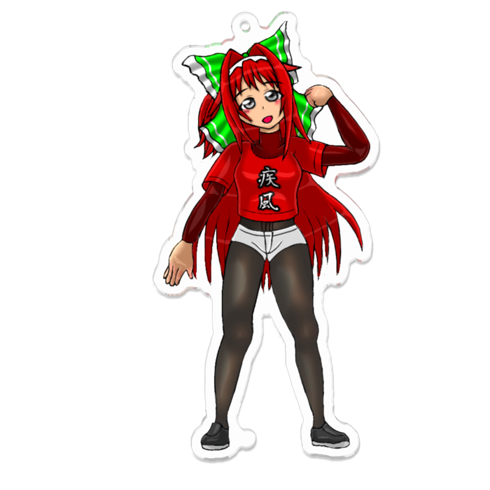 アクリルキーホルダー - 100 x 100 (mm)