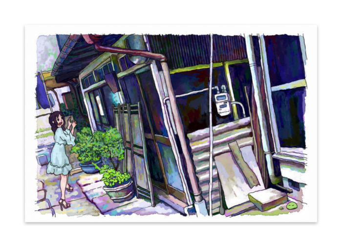 ポストカード(10枚セット) - ヴァンヌーボVGスノーホワイト195kg