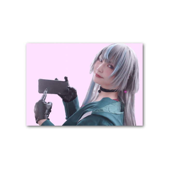 フォト風カード - 横 - 両面