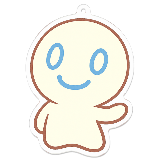 アクリルキーホルダー - 70 x 70 (mm)