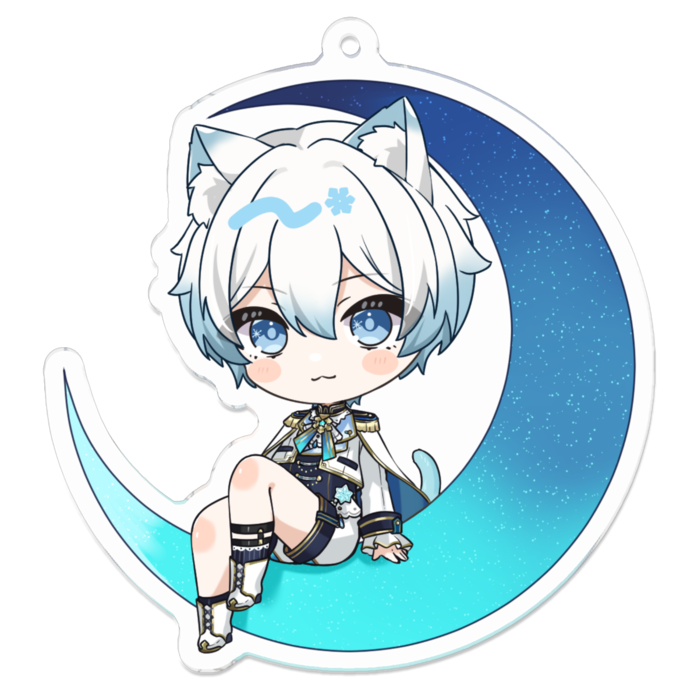 アクリルキーホルダー - 70 x 70 (mm)