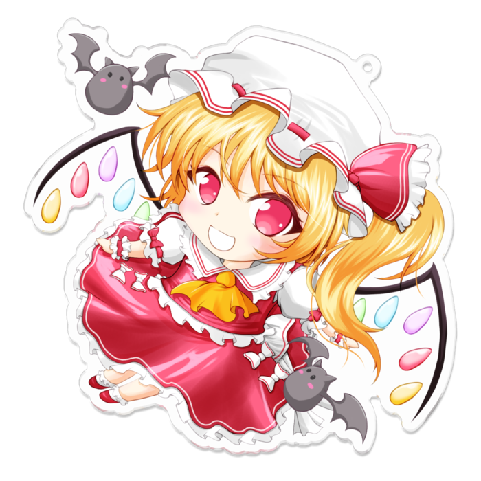 アクリルキーホルダー - 100 x 100 (mm)