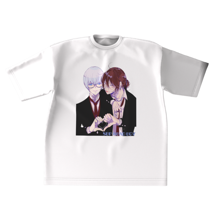 🤍🖤Tシャツ(生徒会長とヤンキーくん) - amedamanameko - BOOTH