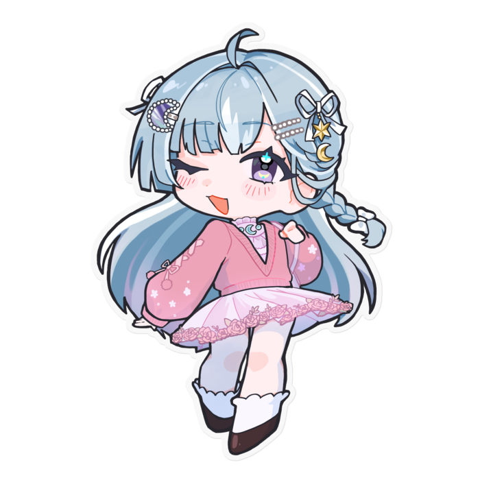 ステッカー - 160 x 160 (mm)(クリア)