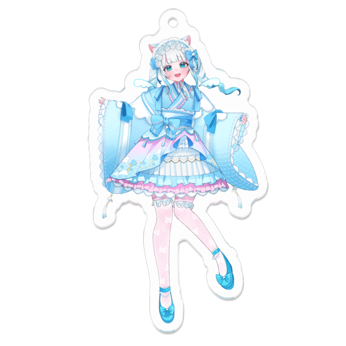 アクリルキーホルダー - 70 x 70 (mm)