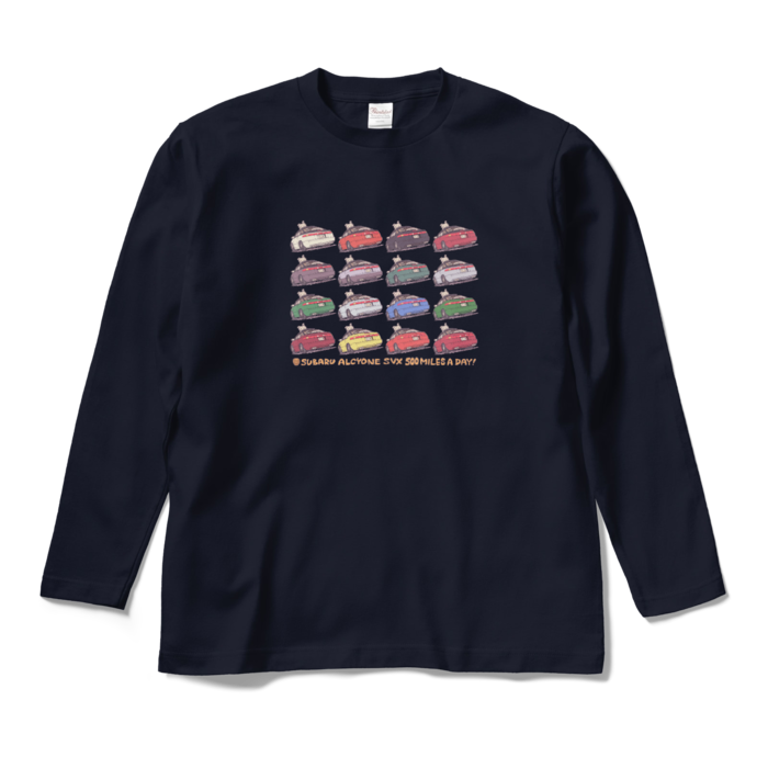ロングスリーブTシャツ - M - ネイビー