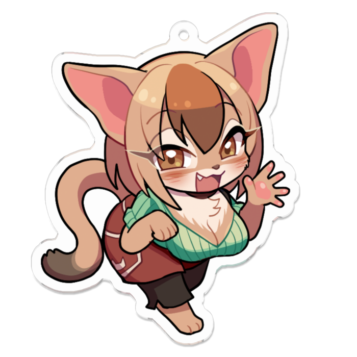 アクリルキーホルダー - 70 x 70 (mm)