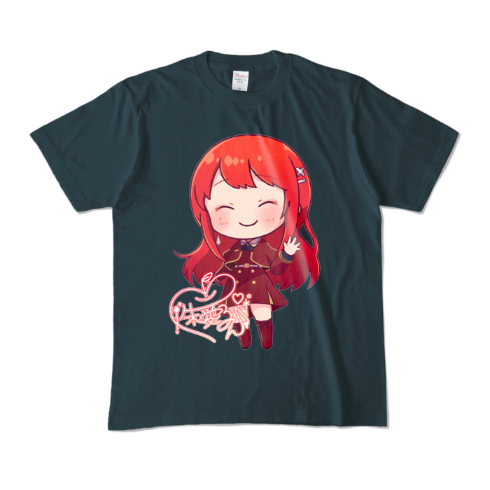 カラーTシャツ - M - デニム (濃色)