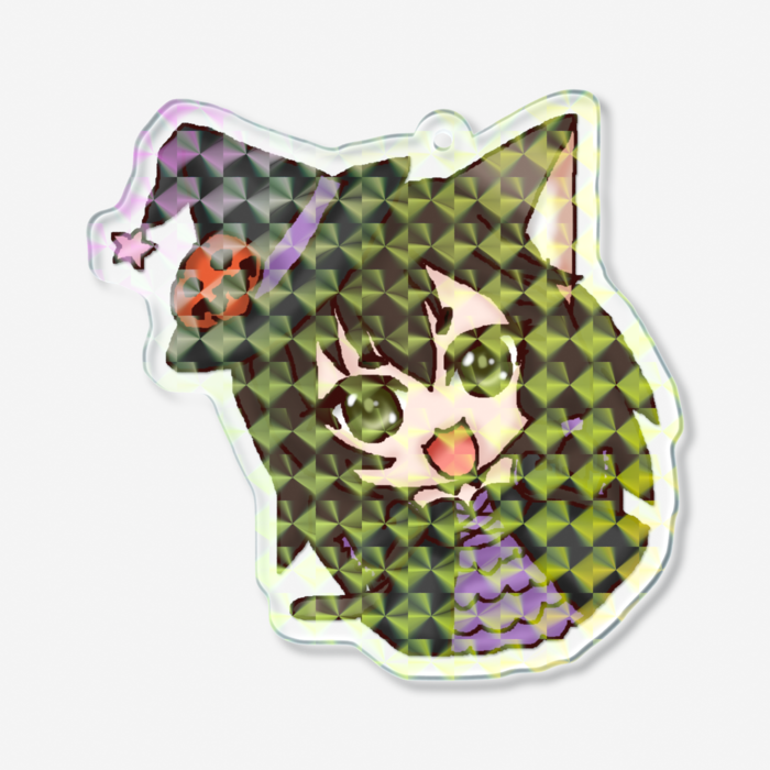 70 × 70mm - モザイク   魔女っ娘マロニーちゃん