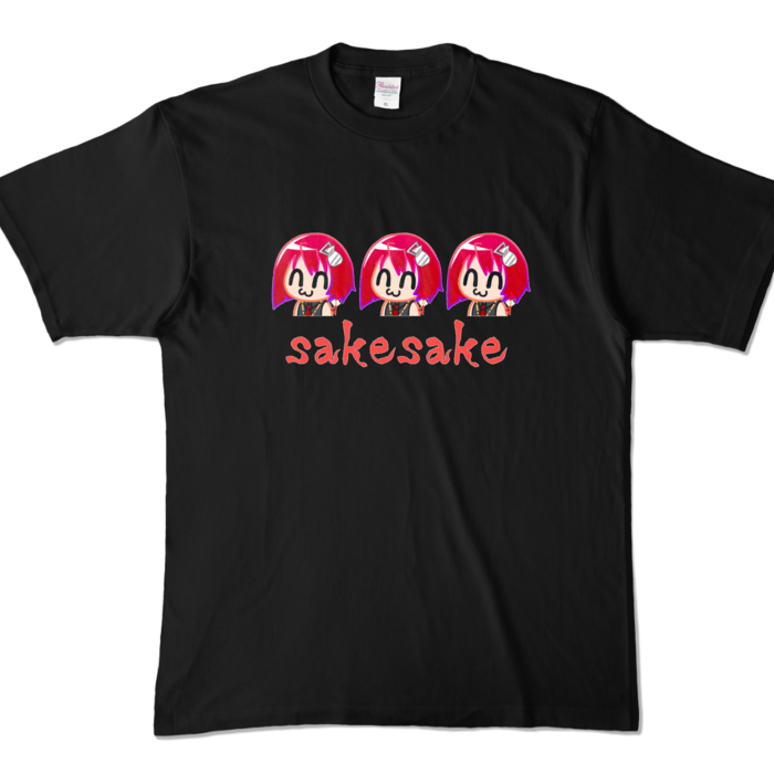 カラーTシャツ - XL - ブラック (濃色)