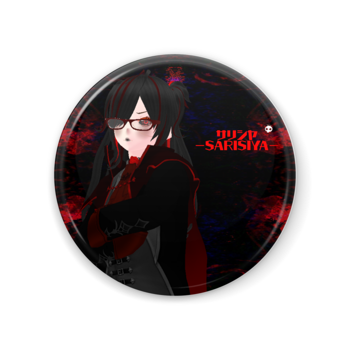 缶ミラー - 56mm(悪魔)
