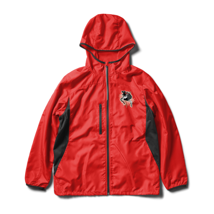 ウインドブレーカー - XL - レッド