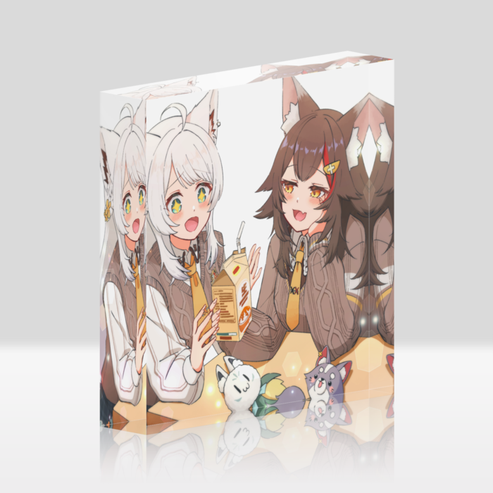 アクリルブロック - 100x100mm