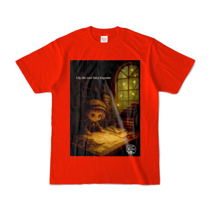 カラーTシャツ - S - レッド (濃色)