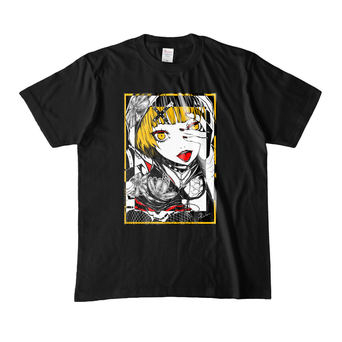 カラーTシャツ(濃色) - M - ブラック