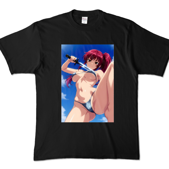 カラーTシャツ - XL - ブラック (濃色)