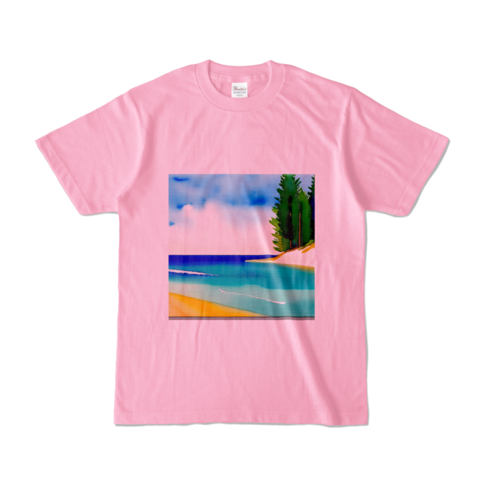 カラーTシャツ - S - ピーチ (淡色)