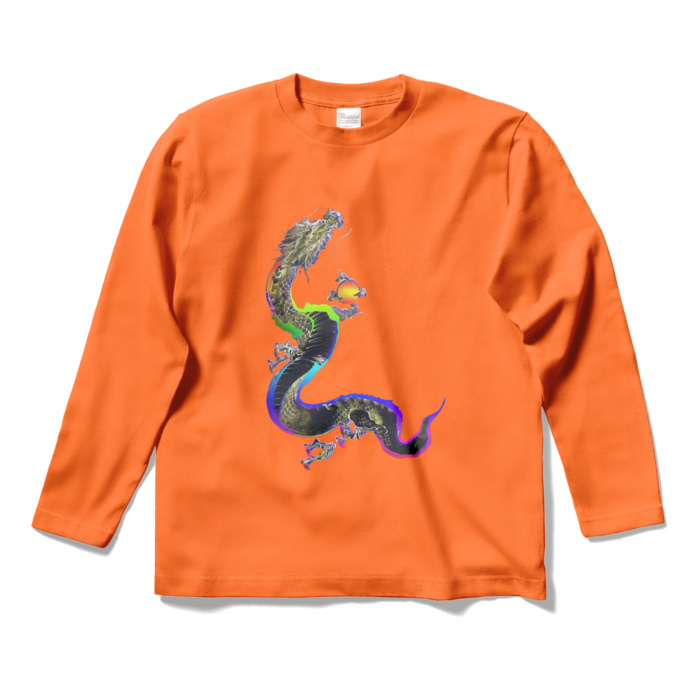 ロングスリーブTシャツ - S - オレンジ
