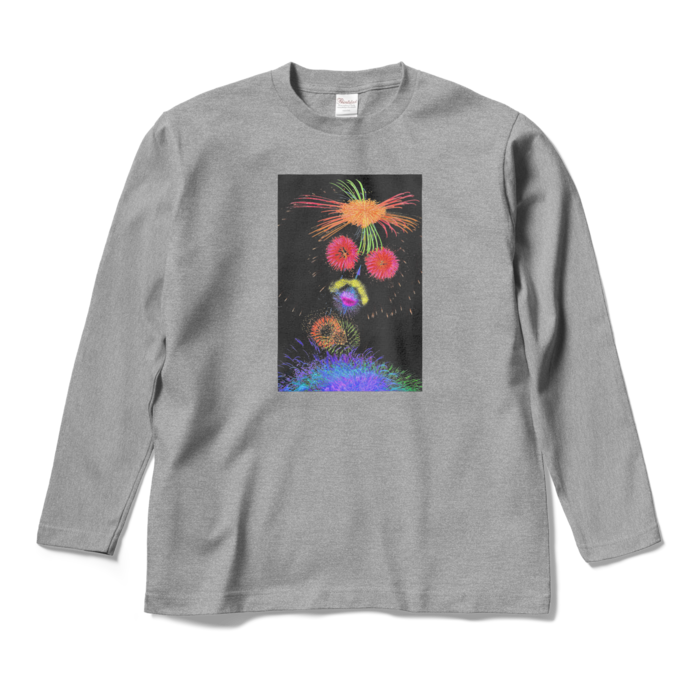 ロングスリーブTシャツ - M - 杢グレー