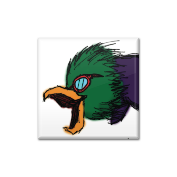 缶バッジ - 四角形40mm