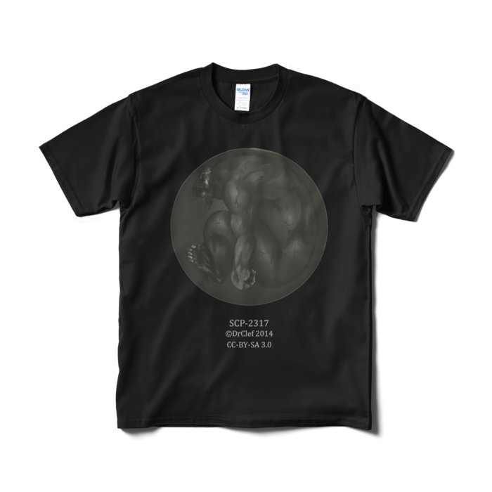 SCP-2317 Tシャツ(短納期) - M - ブラック