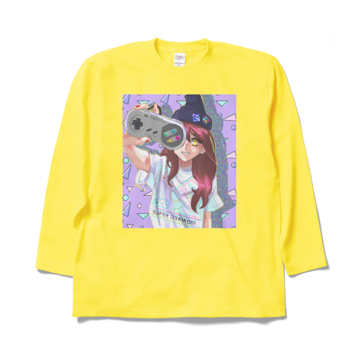 ロングスリーブTシャツ - XL - イエロー