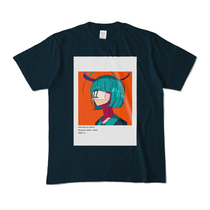 カラーTシャツ - M - ネイビー (濃色)